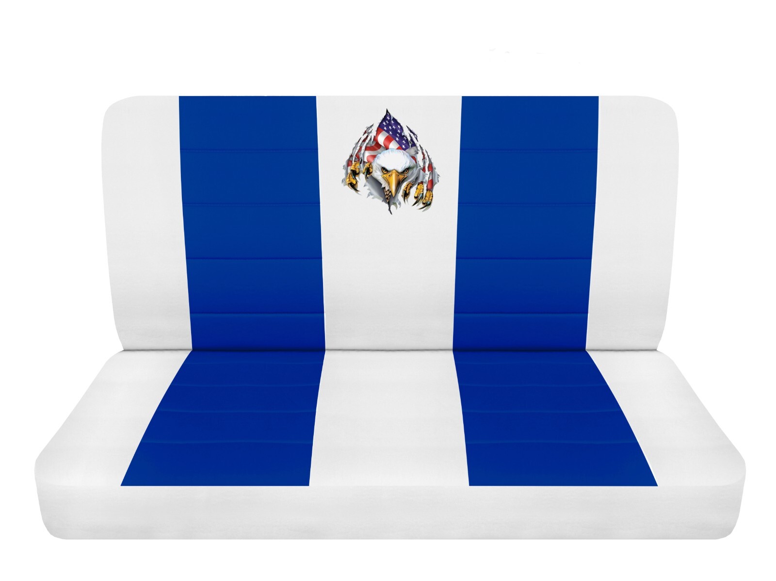 Blue Truck Seat Covers Fits 19611986 Chevy C/K 10/20 Eagle Design Seat