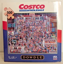 500 Piece Dowdle Puzzle "Cosco" Complete