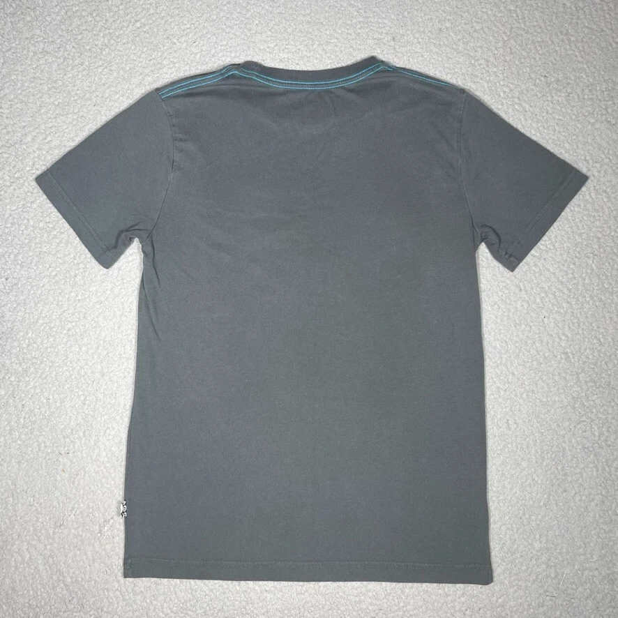 Camisa branca Shaun meninos extra grande preta guitarra snowboard skate jovens crianças - Imagem 4 de 4