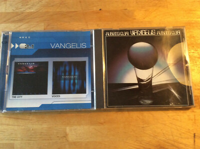 Vangelis [3 CD Alben] Voices + The City  + Albedo 0.39