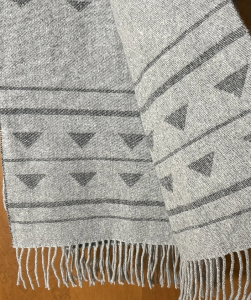 FAHERTY x Free People Bear Creek Jacquard Cashmere Throw Blanket NWT $398 - Image 4 of 4