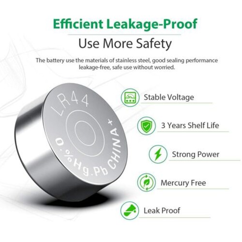 AG13/LR44 Button Battery Alkaline Button Battery Environmentally Friendly Type - Picture 13 of 18