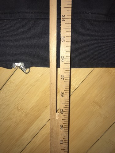 Polo Ralph Lauren Jacke Large schwarz Performance durchgehender Reißverschluss gelber Besatz Track C28 - Bild 3 von 5