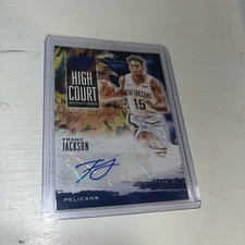 2019-20 Panini Court Kings Frank Jackson High Court Signatures Auto  4/25 Duke 