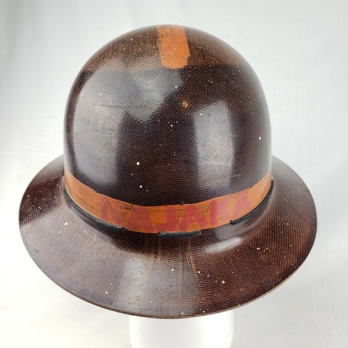 Vintage MSA Skullgard Full Brim Hard Hat Miner Mining Helmet Old Paint Type K - Picture 4 of 12