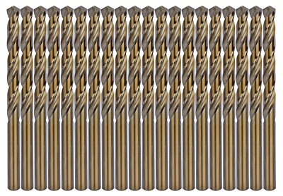 Cobalt Drill Bits 1/16''-1/2'' M35 HSS Co Jobber Twist Drill Bit Drill Steel Metal