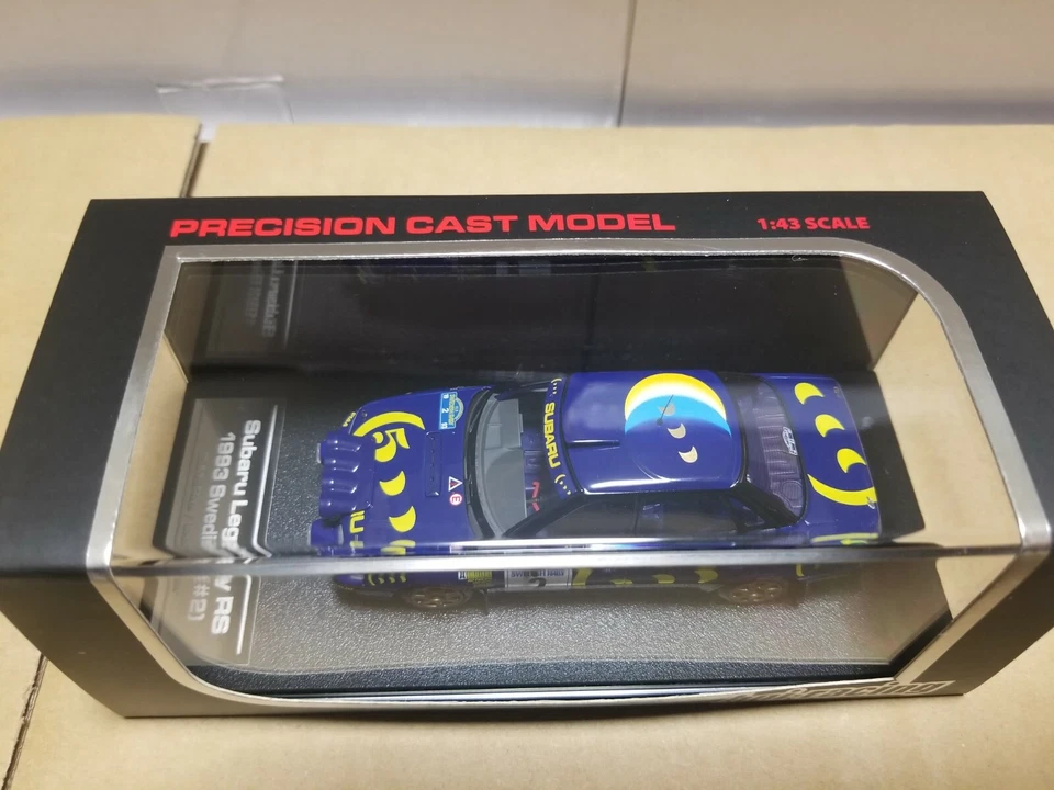 HPI  SUBARU  LEGACY RS  #2  1993 SWEDISH 8275 C.McRae  1/43 - Image 2 of 4