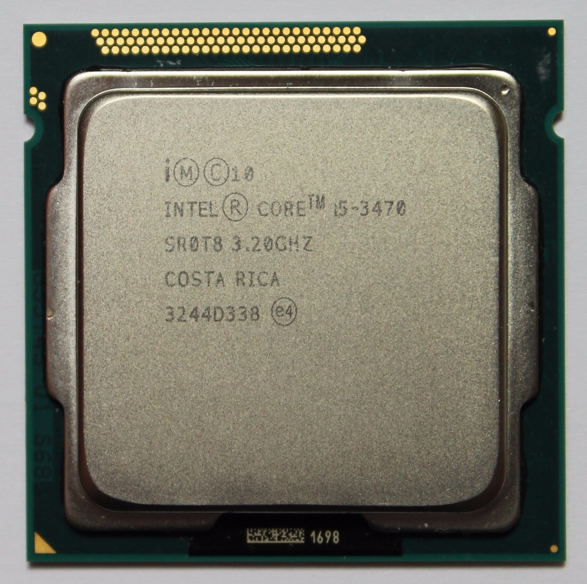 Intel Core i5-3470 3.20GHz Quad Core Desktop Processor Socket 1155
