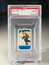 1982 Post Cereal Tim Kerr #12 - PSA 10 - POP 6 - Philadelphia Flyers