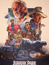 JURASSIC PARK A3 PHOTO POSTER PRINT HD RARE - FREE NEXT DAY FAST DELIVERY