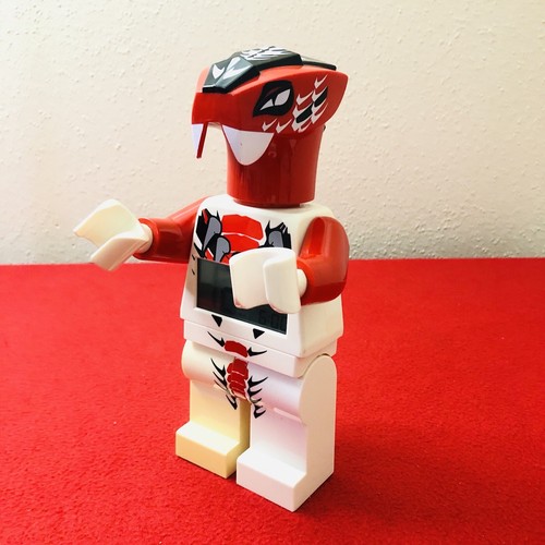 Lego Ninjago Snake Head 9” Mini Figure Fang Suei 2012 Digital Alarm Clock - Picture 7 of 10