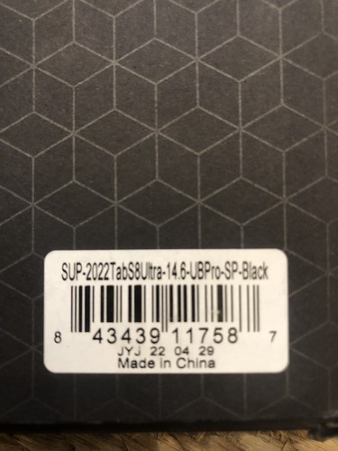 Samsung Galaxy Tab S8 Ultra (2022) heavy duty case. - Picture 4 of 12