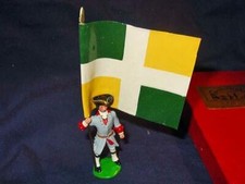 Garabaldi Toy Soldiers : F8 FRENCH Standard Bearer Cwyenne - Rome rare