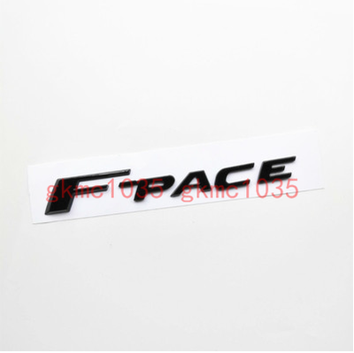 New Gloss Black JAGUAR F-PACE BOOT BADGE Trunk Rear Emblem 2017+ Fpace