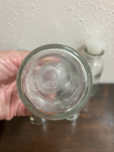 6 Vintage Glass Bottles Apothecary Botanical Specimen Kitchen Spice - Picture 5 of 7