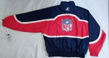 NWT LOGO ATHLETIC PRO LINE NFL FULL ZIP WINDBREAKER JACKET SIZE L