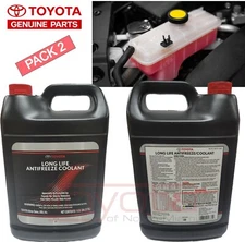 2 Pack OEM Genuine Toyota Long Life Antifreeze Coolant 00272-1LLAC-01