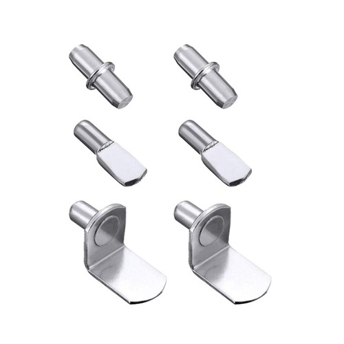 68 Pcs Partition Nail Set Cabinet Support Pegs Shelf Bracket