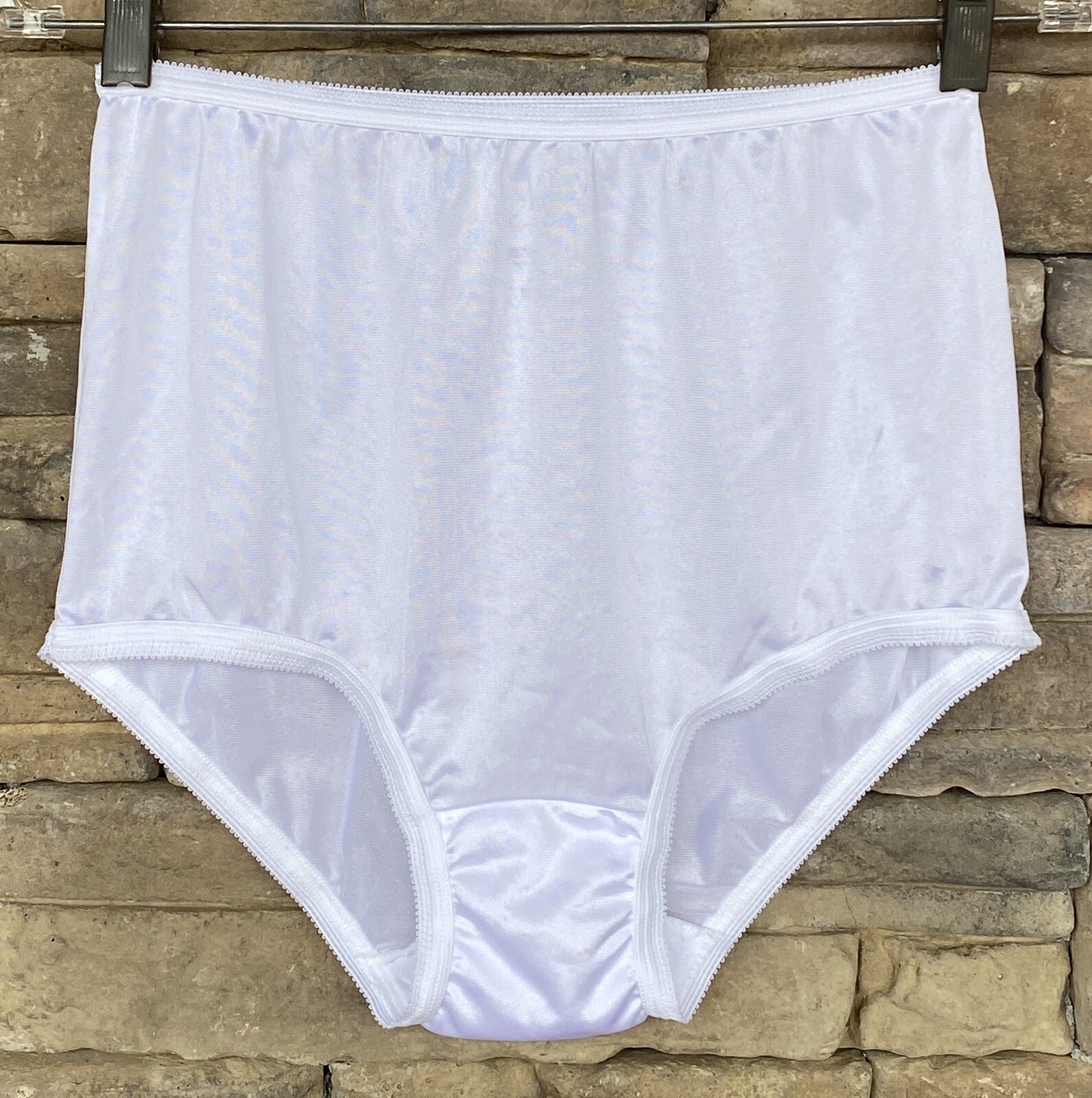 National White Nylon Underwear Bikini Pantie Cotton … Gem
