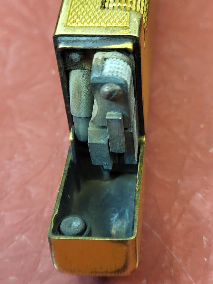 💥 Vintage 1960's Dunhill Gold Plated Rollagas Lighter US 💥 Vintage 1960's Dunhill Gold Plated Rollagas Lighter US