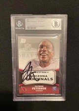 Arizona Cardinals Patrick Peterson Signed Topps RC Beckett