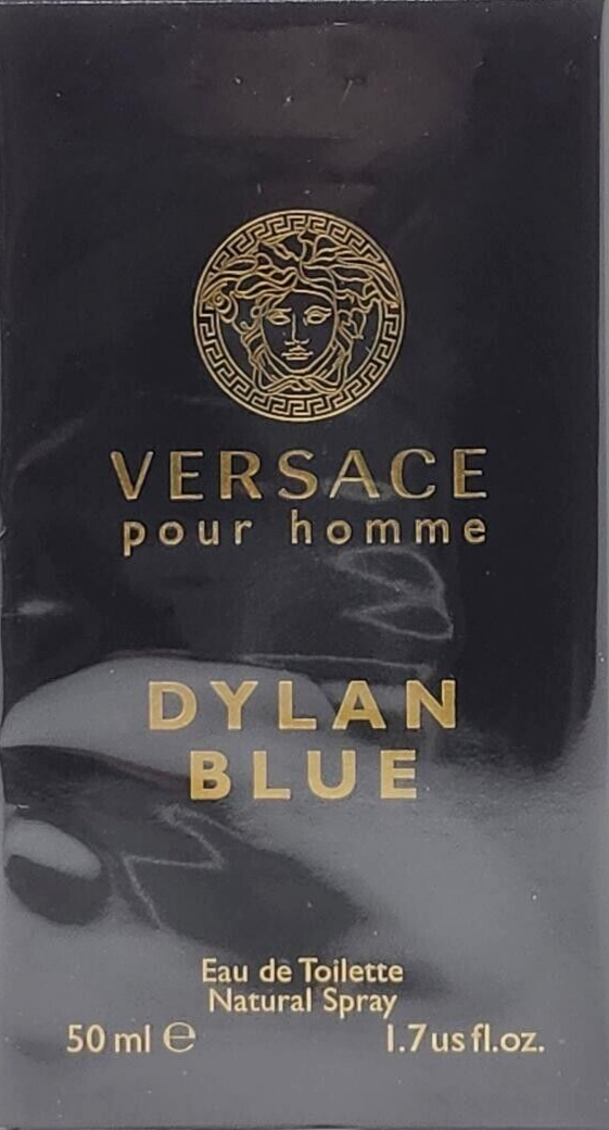 VERSACE POUR HOMME DYLAN BLUE EAU DE TOILETTE SPRAY FOR MEN 1.7 Oz