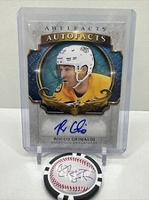 2020-21 Upper Deck Artifacts Rocco Grimaldi Autofacts 🔥 # A-RG 🔥