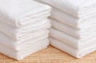 Plain White Egyptian Cotton Towels - Hand / Bath