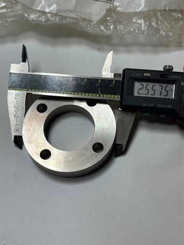 Placa espaciadora de brida Neotecha 2-1/2" OD, 1-3/8" ID, 1/4" IDENTIFICACIÓN orificio de perno, 21/64" T - Imagen 3 de 8