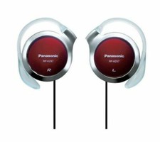 Panasonic Japan Open On Ear Phone Earphone HeadPhone RP-HZ47 Red