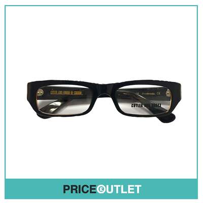 Brille mit klaren Gläsern schwarz & braunem Gestell UVP 325 £ (3)