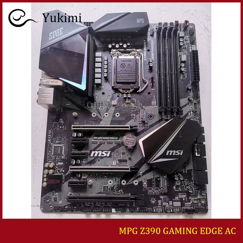 FOR MSI MPG Z390 GAMING EDGE AC DisplayPort LGA1151 128GB DDR4 ATX