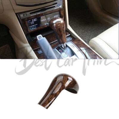 For Honda Accord 2008-2013 Wood Grain Central Console Gear Shift Knob Cover 1pcs