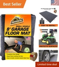 Armor All 8'4” x 7'4” Waterproof Garage Floor Mat - Durable Protection & Style