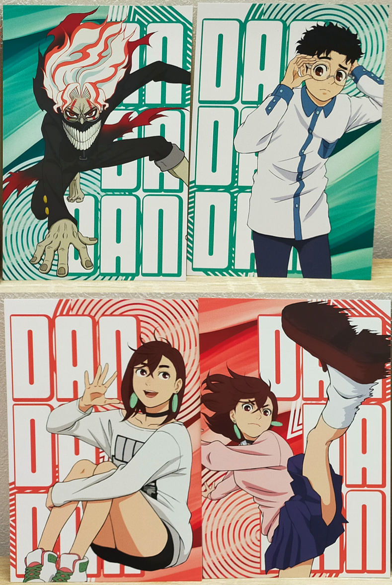 Dandadan Momo Ayase Okarun everyday ver. & battle ver. poster card