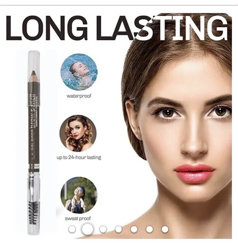 L.A. Colors Brow Pencil EyeBrow Pencil Define & Fills C68635 (Black) - Picture 3 of 3