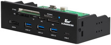 Powered USB Hub 3.0 W/ 1 USB-C Port, SD Card Reader  Micro SD Card Reader - Sat