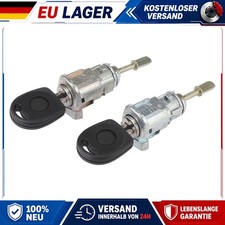 Schließzylinder für VW Bora Golf 4 Front Paar Türschloss 604837167 604837168