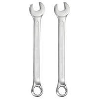 FüR 2Pcs 15Mm KombinationsschlüSsel 12-Punkt Ring-Offen CR-V Stahl