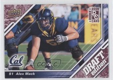 2009 Upper Deck Draft Edition Burgundy 33/75 Alex Mack #38 0a1