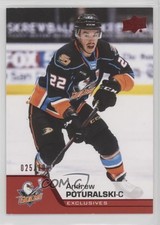 2020-21 Upper Deck AHL Exclusives 25/100 Andrew Poturalski #5 3yz