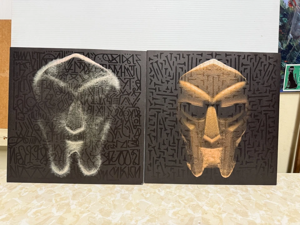 DOOM BORN LIKE THIS Aztec Gold Vinyl Me Please VMP /1000 Hand LTD Numbered 2018 - Image 4 of 4