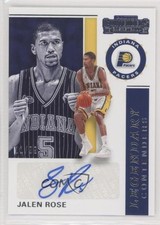 2019-20 Panini Contenders Legendary 11/99 Jalen Rose #LC-JRS Auto 0g4