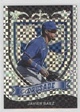 2021 Panini Chronicles Crusade Building Blocks Prizm Javier Baez #6 0m0a