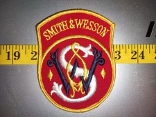 SMITH WESSON Logo Patch 3"x4"
