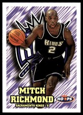 Mitch Richmond 1997-98 Hoops #131 Kings NBA READ FREE SHIPPING AutographDen