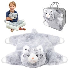 New ODOXIA Weighted Lap Cat for Kids Calming  Comforting Animal Sensory Animals
