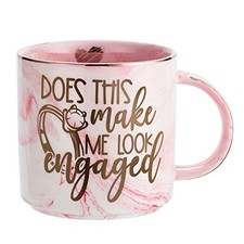 Engagement Gifts for Women - Funny Coffee Mug - Bride To Be Engaged Fiance 