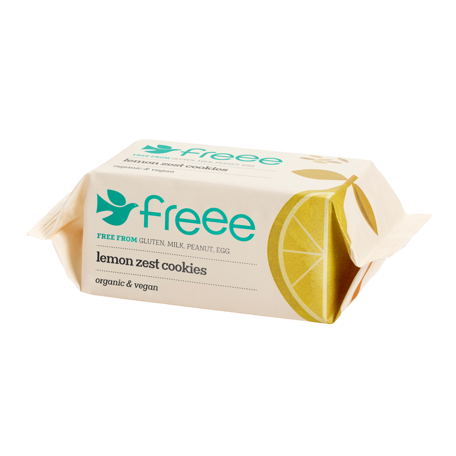 Freee Gluten Free Organic Lemon Zest Cookies 150g x 3 Packs