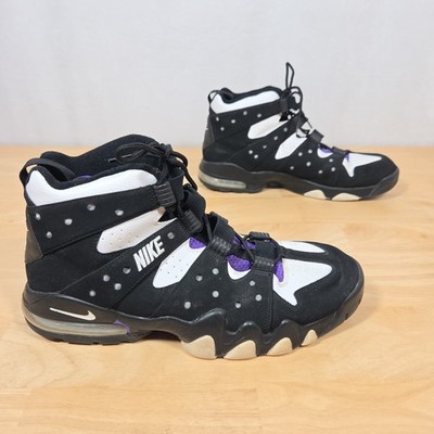 Nike Air Max2 CB 94 Men's Sz 14 Black White Purple 2009